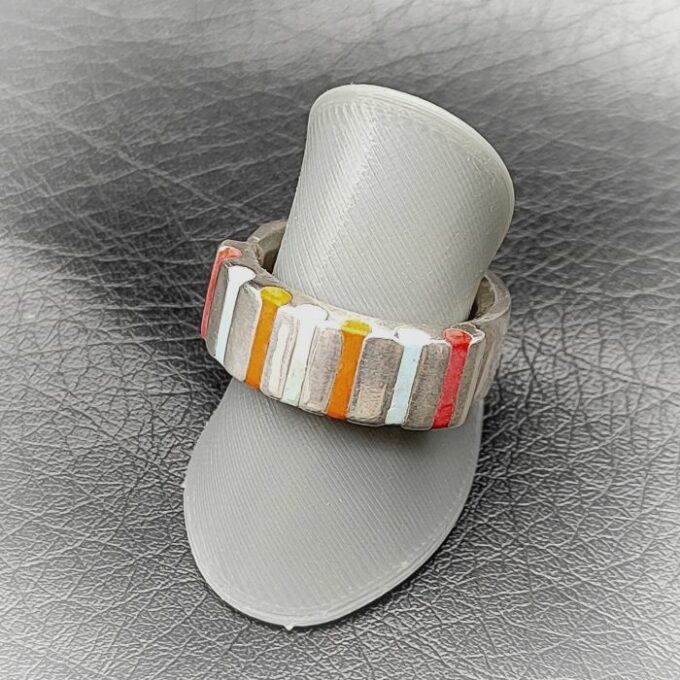 Bague "arc-en-ciel"