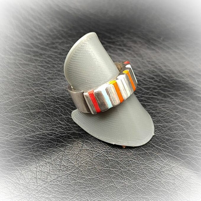 Bague "arc-en-ciel"